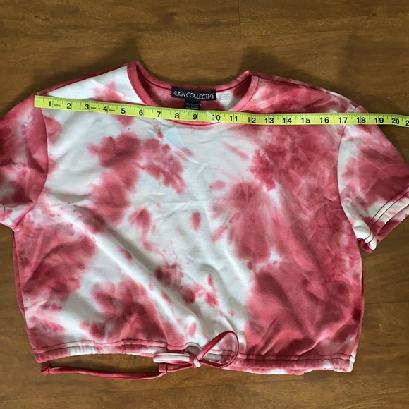 Align collective Top & Shorts set pink tie dye - Picture 9 of 13